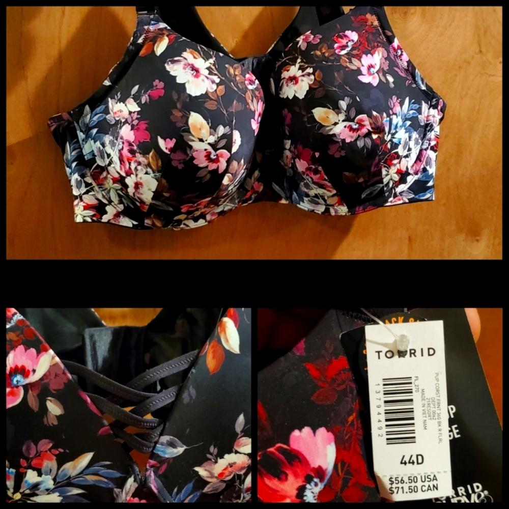 Torrid Size 44D Bra